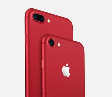 Apple iPhone 7 plus 128GB 5.5&quot; wifi+4g simlockvrij red edition + garantie