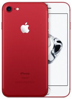 (nieuwstaat) Apple iPhone 7 256GB rood (4-core 2,4Ghz) (IOS 15+) 4,7&quot; (1334X750) simlockvrij + garantie