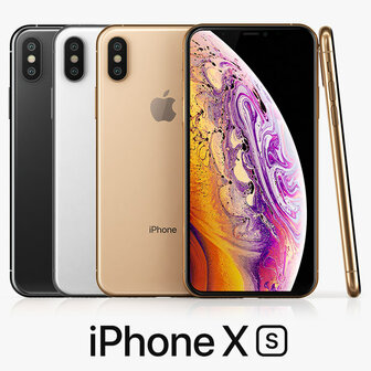 iphone xs colors zwart zilver goud