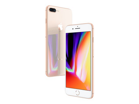 Apple iPhone 8 Plus 256GB (6-core 2,74Ghz) 5.5 inch (ios 16+) (1920x1080) goud + garantie