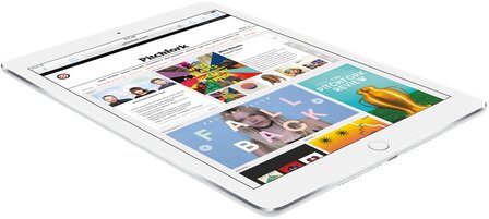 nieuwstaat Apple iPad 9.7&quot; Air 2 16GB WiFi (4G) wit zilver + 12 maanden garantie