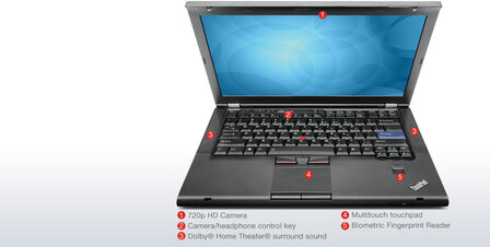 Lenovo Thinkpad T420s i7-2460M 4GB 160GB SSD 14 inch