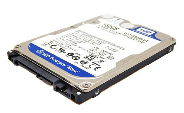 A-merk 160GB Laptop harddisk 5400RPM 2.5 inch + garantie