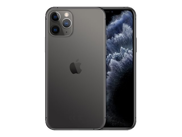 (glasschade voor en achterkant) Apple iPhone 11 Pro 64GB zwart 5.8" (geen garantie)