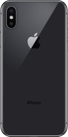 Apple iPhone 10 (X) 64GB + nieuwe accu (100%) 5.8 inch zwart + garantie