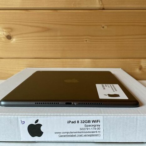 ipad 8 zwart 32gb