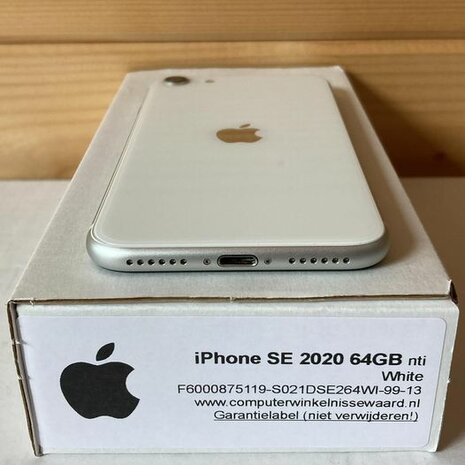 Apple iPhone SE 2020 64GB white 4.7" (1334x750) + garantie