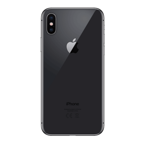 nieuwstaat Apple iPhone 10 (X) 64GB zwart + 12 maanden garantie