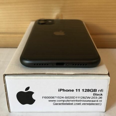 iphone 11 zwart 128gb