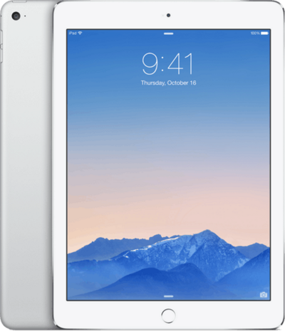 Apple iPad Air 2 128GB WiFi (4G) zilver + garantie