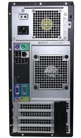 Dell OptiPlex 790 i5-2400 (Parallel + seriële poort) backside