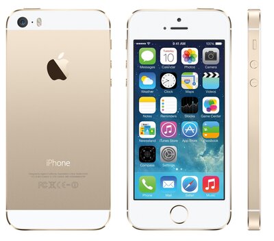 Apple iPhone 5s 64GB white gold + Garantie