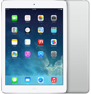 Apple iPad Air 9.7" 32GB wit zilver WiFi (4G) + garantie