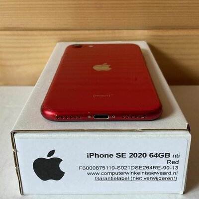 Apple iPhone SE 2020 64GB red 4.7" + garantie