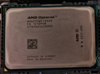 OS6212WKT8GGU / AMD OPTERON 6212 / 2.60GHz / 8CORE / 16MB / 115W